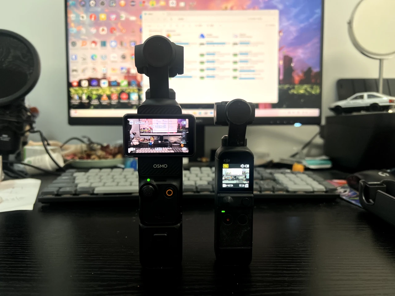 Pocket 3 与 Pocket 2 外观对比