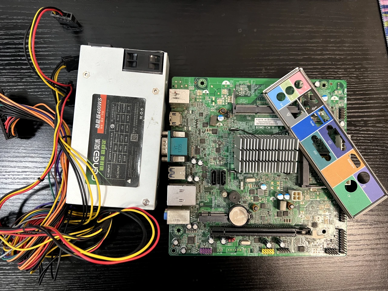 换下来的电源和主板